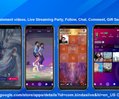 Bindas Live App -  Entertainment videos, Live Streaming Party