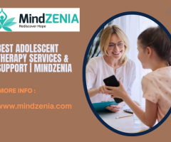 Best Adolescent Therapy Online Services At Mindzenia