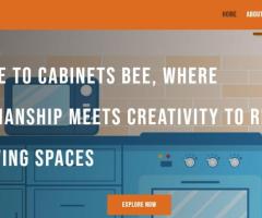 WELCOME TO CABINETS BEE, WHERE CRAFTSMANSHIP MEETS CREATIVITY TO REDEFINE YOUR LIVING SPACES