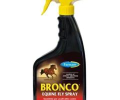 Bronco Equine Fly Spray – Spray Insetticida Repellente per Cavalli
