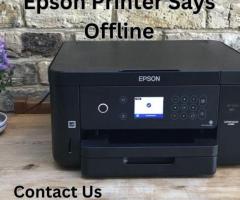 Epson Printer Says Offline | +1-844-892-5742 | Epson Printer Support