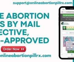 Safe abortion pills by mail : Effective, FDA-approved