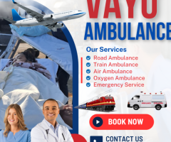 Vayu Air Ambulance Service in Patna - Just Avail The Overall Services For Patient Care