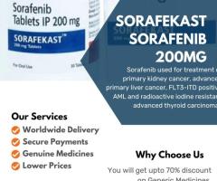 Generic Sorafenib Tablet Price Online Sorafekast 200mg Wholesale