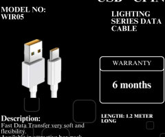 USB-Cpin lighting series data cable