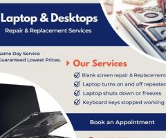 Laptop Repair Service in Hyderabad we are multi-brand laptops & mobiles service provider