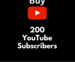 Buy 200 YouTube Subscribers to Jumpstart Your Growth