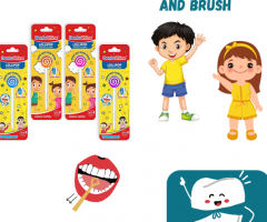 Baby Toothpaste And Brush | Dento Shine - 1