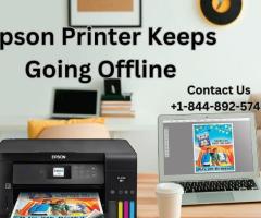 Epson Printer Keeps Going Offline | +1-844-892-5742| Epson Printer Support