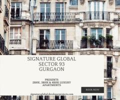 Signature Global Sector 93 – Upcoming Development in Gurgaon