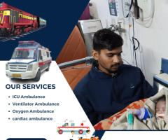 Go with Skilled Medical Crew - Vayu Ambulance Services in Patna