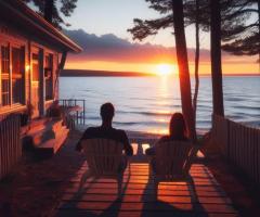 Perfect Getaway: Wasaga Beach Cottage Rentals Waterfront by Dock Life & Biermans Cottage Co