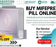 Buy Mifeprex pill online for safe, effective and confidential abortion termination - 1