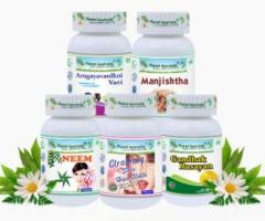 Ayurvedic and Natural Treatment for Skin with Derma Support Pack - 1