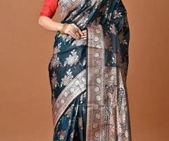 Exquisite Bridal Banarasi Silk Sarees in Canada and USA - 1
