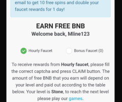 Start Earning Free BNB Now!!