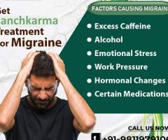 Get Panchkarma Treatment for Migraine in Delhi NCR - 1