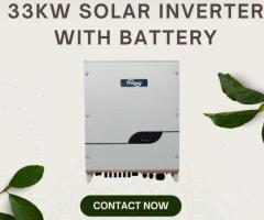 33kw Solar Inverter With Battery