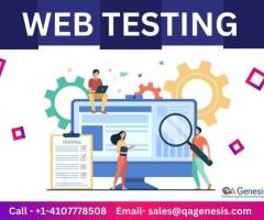 Error-free Web Application with Web Testing Company