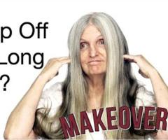 When is Long Hair Too Old? Stylish Hair Transformation with MAKEOVERGUY #longhairtransformation - 1