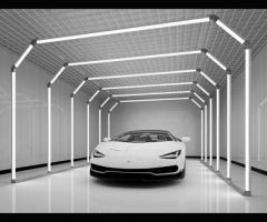 How Does LED Car Care Tunnel Light for Professional Car Detailing?