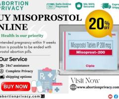 Buy Misoprostol online in Texas and get up to 20% off