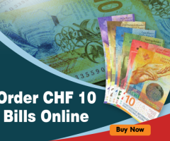 Order CHF 10 Bills Online at Good Price