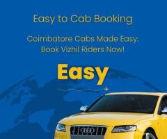 Coimbatore Cabs Made Easy: Book Vizhil Riders Now! - 1