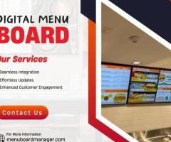 Premium Digital Menu Boards