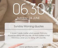 Best Sunday Morning Quotes To Start Your Day