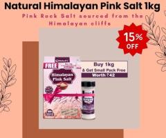 Buy Orgalife's Natural Himalayan Pink Salt 1kg in Raipur