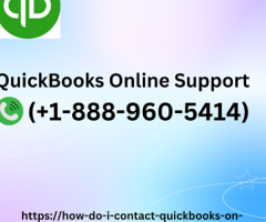 QuickBooks Online Support (+1-888-960-5414)