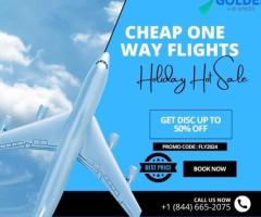 Cheap One Way Flights at Golden Air Wings