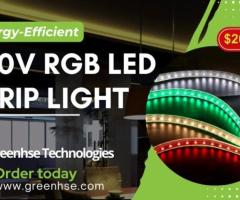 Energy-Efficient 240V RGB LED Strip Light in Perth
