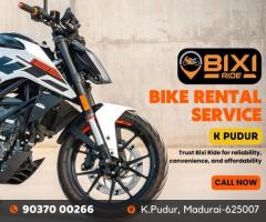 Bike Rental Services in K.Pudur, Madurai