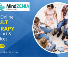 Best Adult Therapy Services Online With Mindzenia