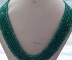 Natural Emerald Beads From Zamia.