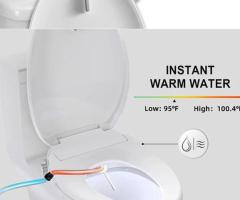 Enjoy Luxury and Cleanliness with the Butt Buddy Hot Water Bidet - 1