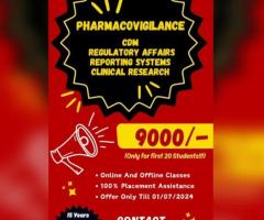 PHARMACOVIGILANCE WITH PLACEMENTS - 1