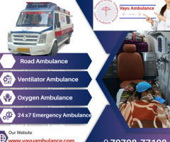 Vayu Ambulance Services in Patna - Make Your Journey Safe - 1