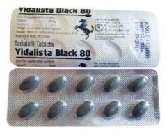 Buy Vidalista Black 80mg Cheap Online | Tadalafil 80mg - 1