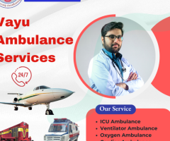 Vayu Ambulance Services in Ranchi - With Latest Medical Tools - 1