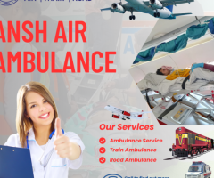 Ansh Air Ambulance Service in Ranchi With All Medical Lavishness - 1