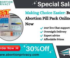 Making Choice Easier: Buy Abortion Pill Pack Online Now - 1