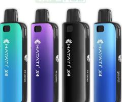 Discover Versatility and Style with Hayati X4 Refillable Pod System Kit at VapeHub