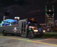 Experience The Top Rated Nashville Party Bus Tours and Rentals Rowdy Bus