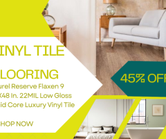 Buy vinyl tile flooring moderation with great discount