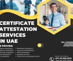 Global opportunities start here: Certificate attestation services in the UAE