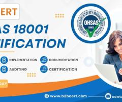 OHSAS 18001 Certification Consultants in Bangalore