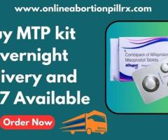 Buy MTP kit overnight delivery and 24/7 available